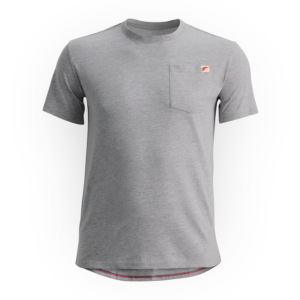 Short Sleeve Pocket T-Shirt Dark Gray