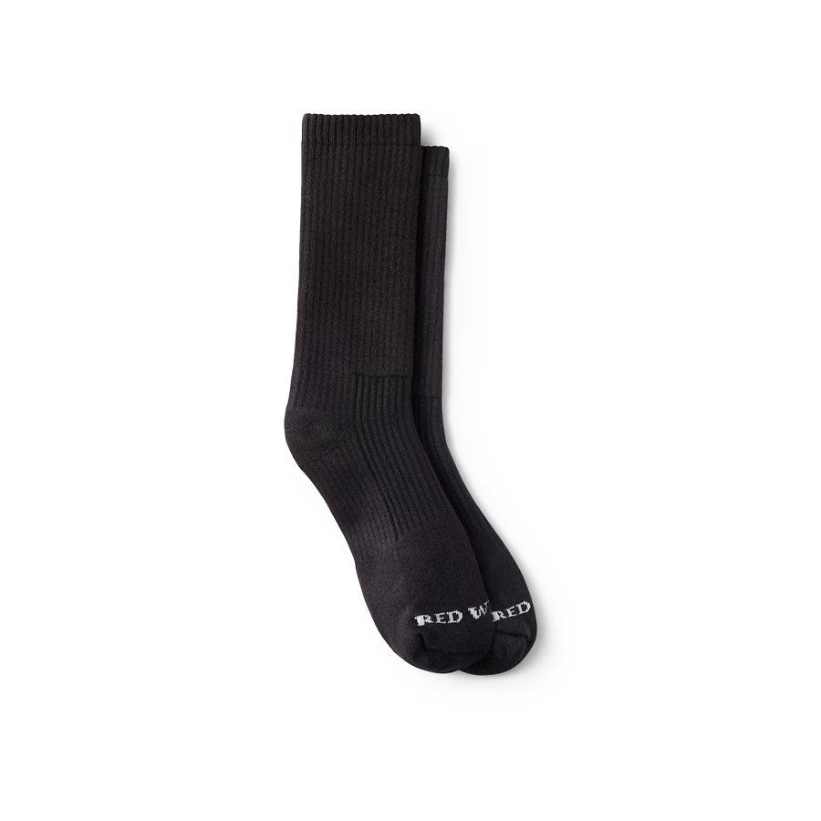 Everyday Work Medium Weight Crew Sock Black