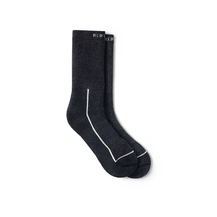 Premium Safety Medium Weight Crew Sock Black