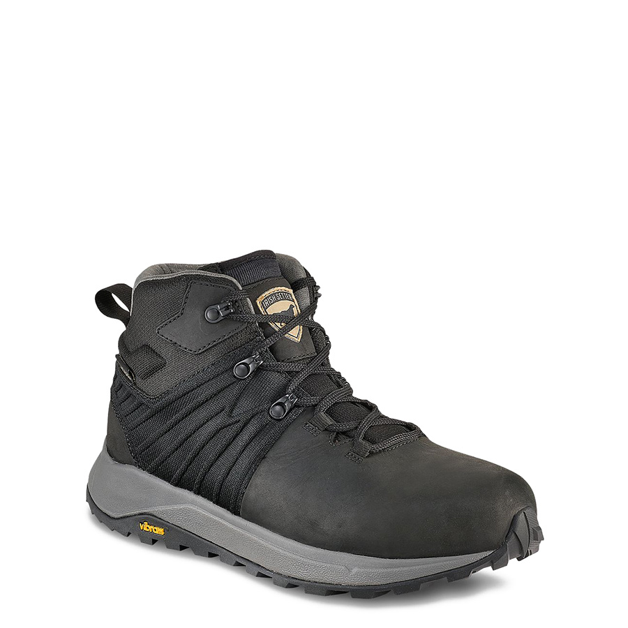 Cascade Men's 5-Inch Waterproof Leather Safety Toe Boot